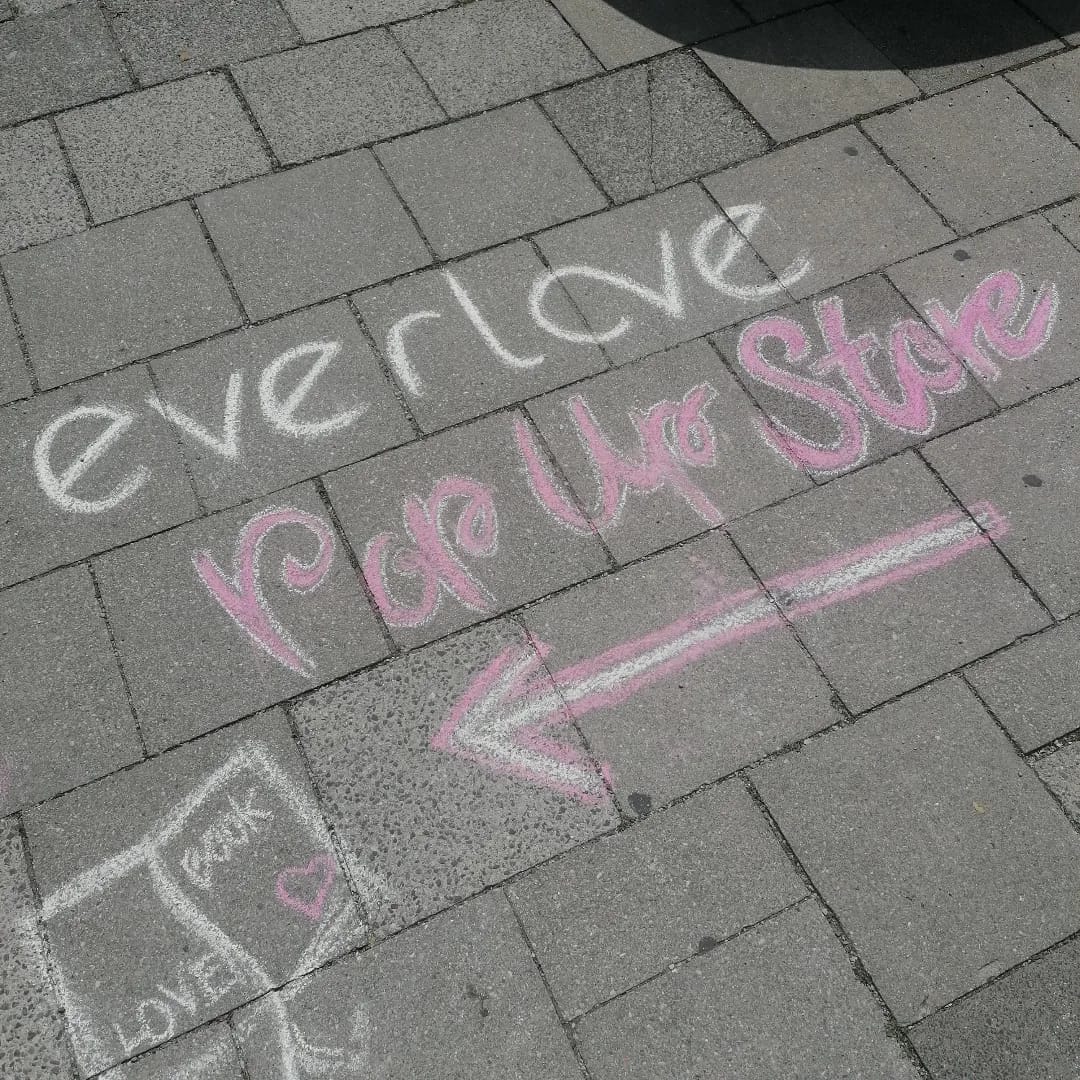 Der erste Everlove Pop-Up-Store in München vom 15.06. – 18.06.23
